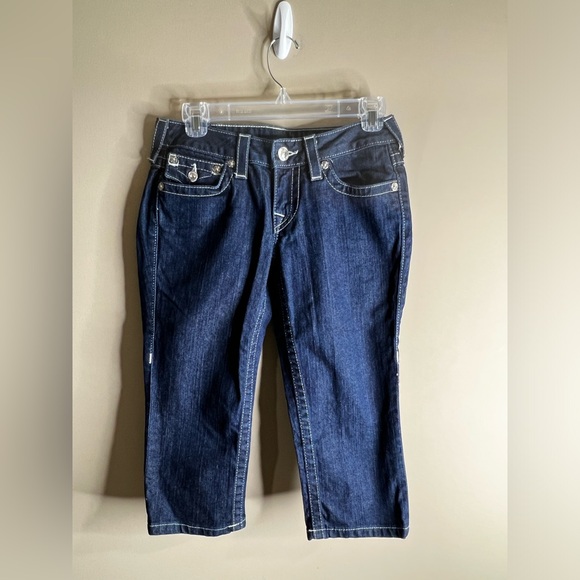 True religion dark wash crop size 27 - Picture 8 of 11
